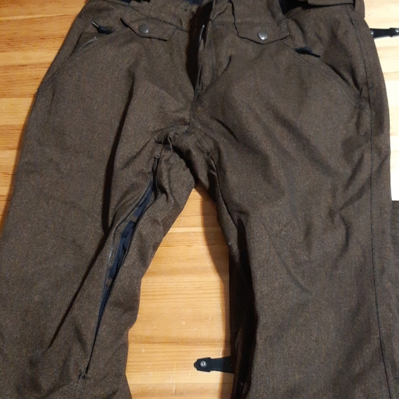 Airblaster brown snow pants - Picture 2 of 9